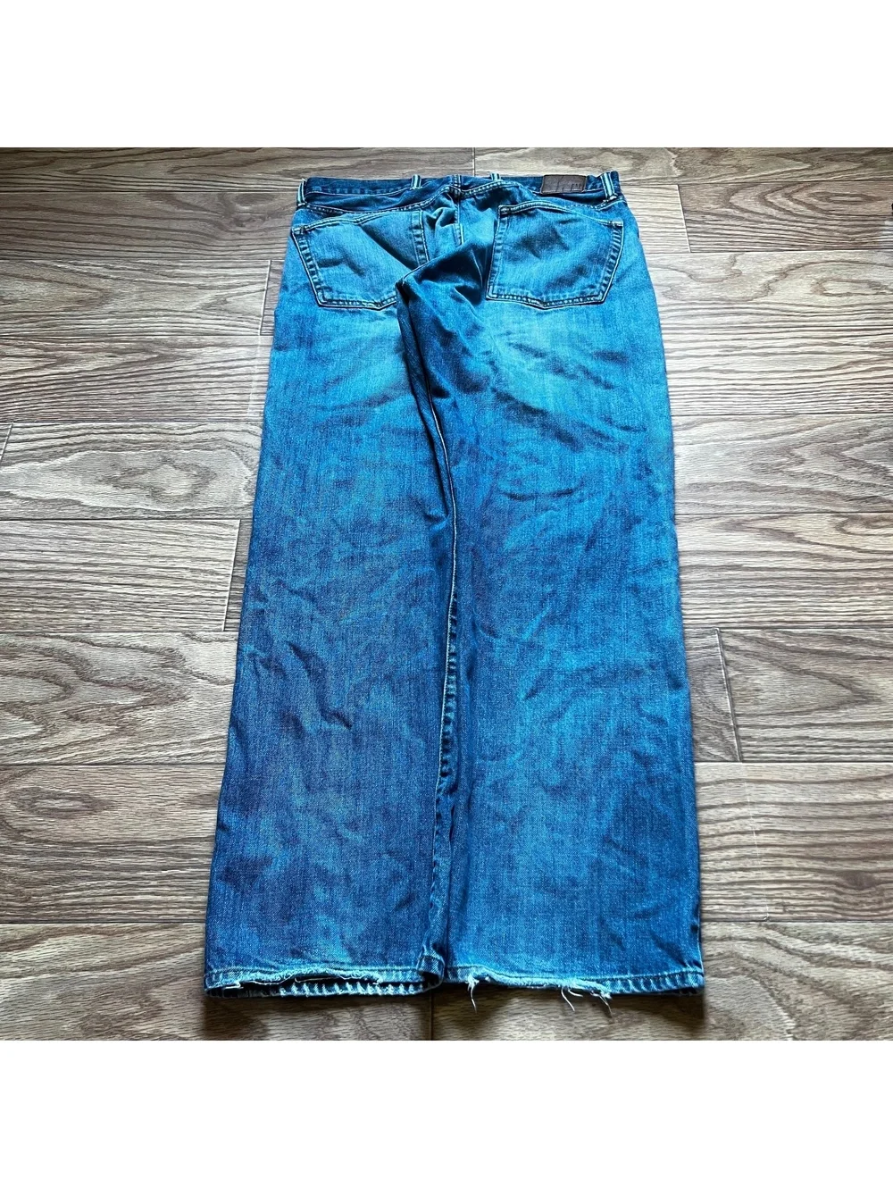 Vintage Y2K GAP Denim Jeans Wide Leg Streetwear Skater Grunge 36x36
